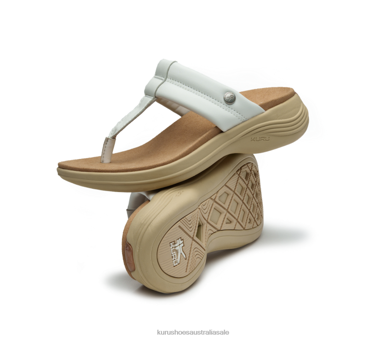 White/Sand Shoes Kuru 2204F109 CODA SUVI Women
