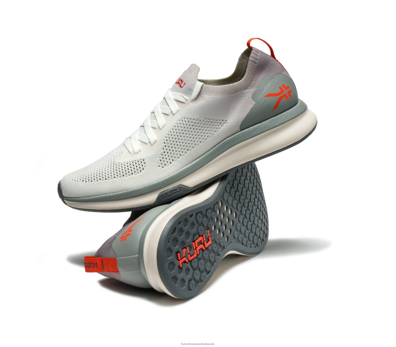 Dove Gray/Orange Spice Shoes Kuru 2204F137 FLUX Men