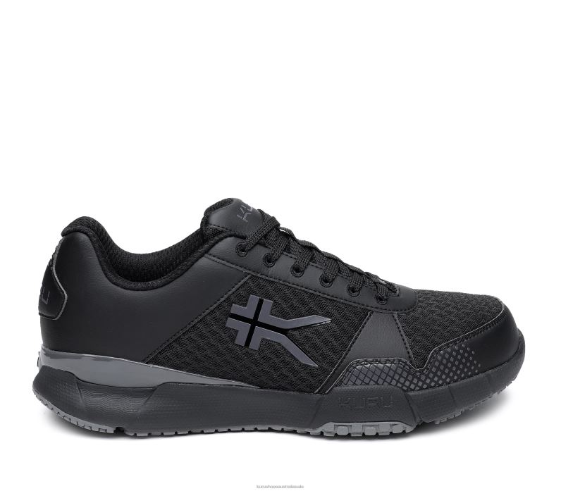 Jet Black/Charcoal Shoes Kuru 2204F147 QUANTUM Men