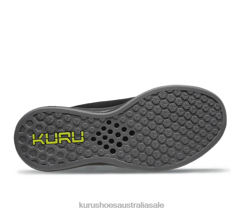 Jet Black/Citron Shoes Kuru 2204F171 ATOM WIDE Men