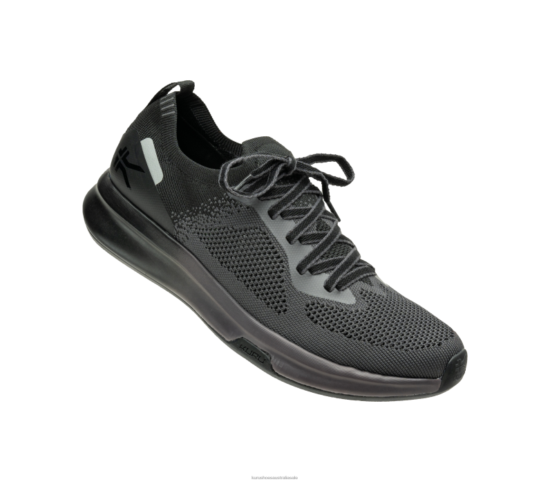 Jet Black/Smoke Gray Shoes Kuru 2204F148 FLUX Men