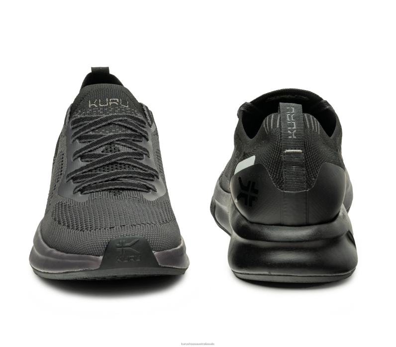 Jet Black/Smoke Gray Shoes Kuru 2204F148 FLUX Men