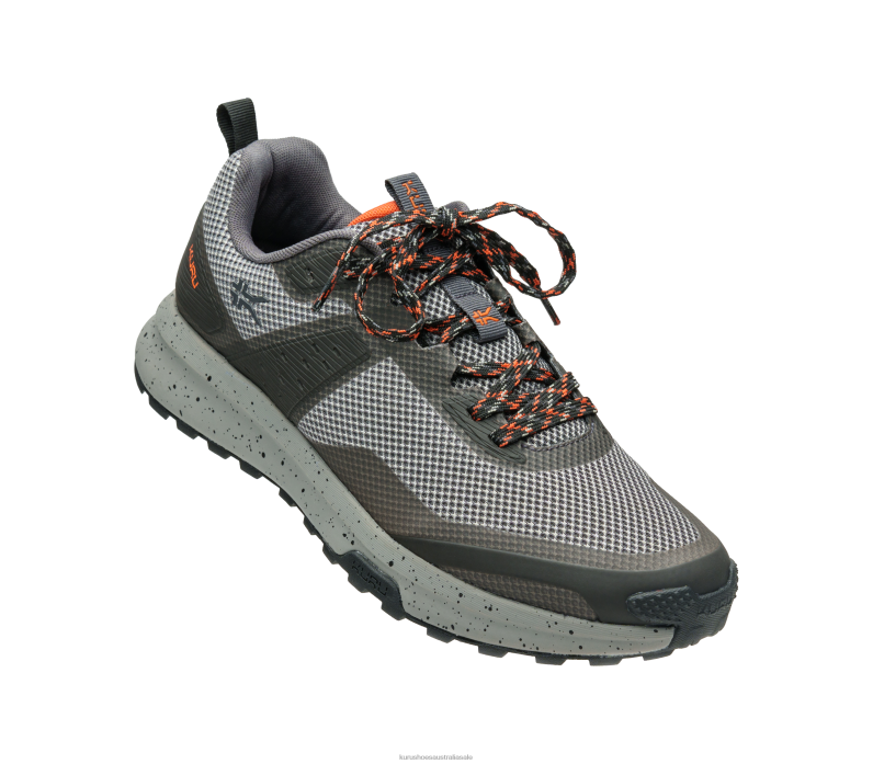 Lead Gray/Orange Spice Shoes Kuru 2204F138 ATOM TRAIL Men