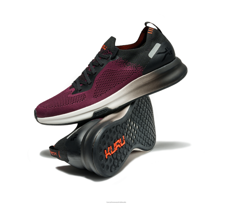Maroon/Jet Black Shoes Kuru 2204F135 FLUX Men