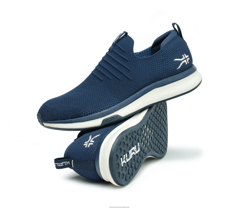 Midnight Blue/Mineral Blue Shoes Kuru 2204F178 ATOM SLIP-ON Men