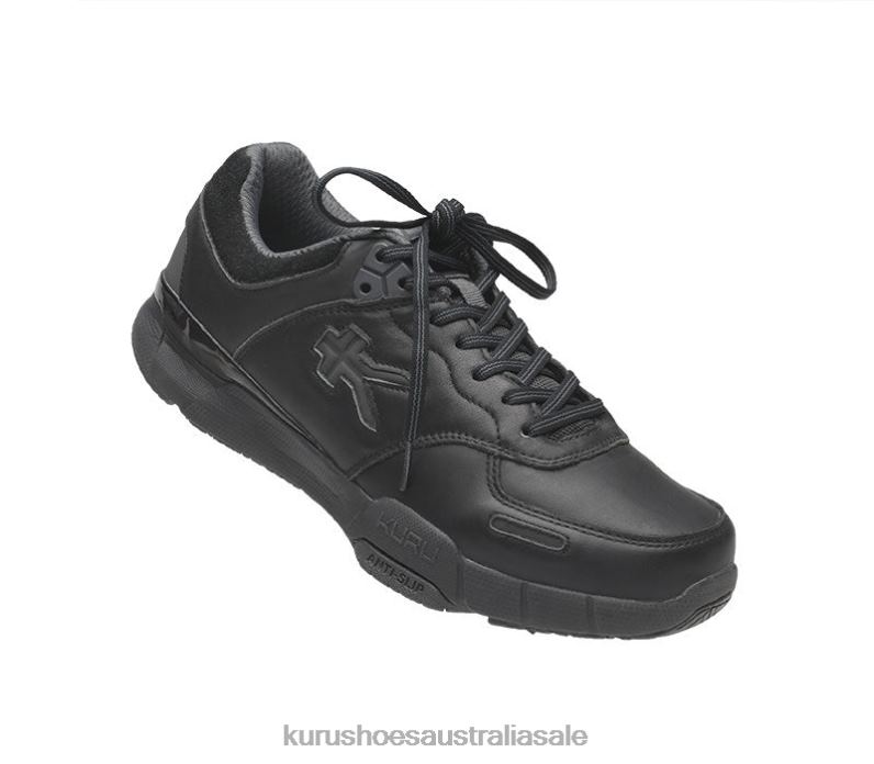Smokestack Black Shoes Kuru 2204F140 KINETIC Men