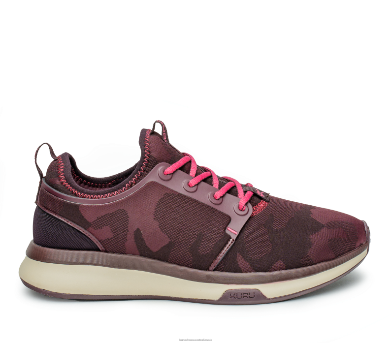 Camo Wine/Pink Sorbet Shoes Kuru 2204F60 ATOM WIDE Women