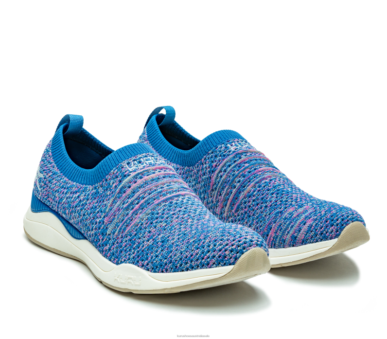 Cobalt Blue/Confetti Shoes Kuru 2204F94 STRIDE WIDE Women