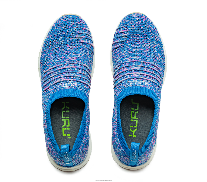 Cobalt Blue/Confetti Shoes Kuru 2204F94 STRIDE WIDE Women
