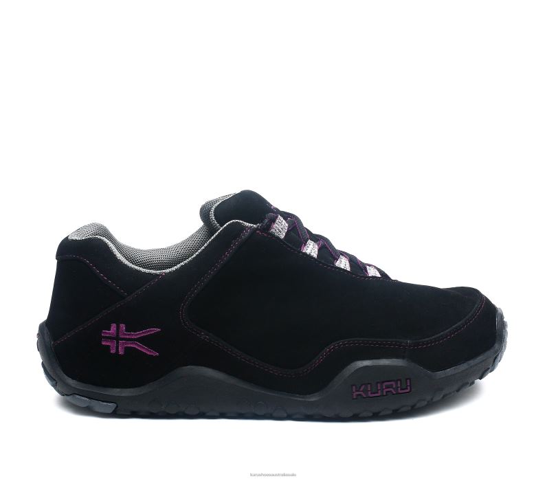 Jet Black/Boysenberry Shoes Kuru 2204F26 CHICANE Women
