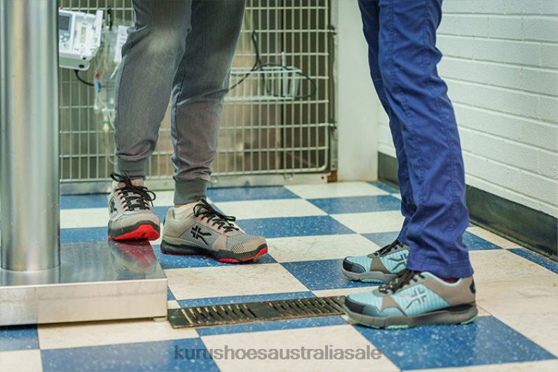 Jet Black/Slate Gray Shoes Kuru 2204F38 QUANTUM Women