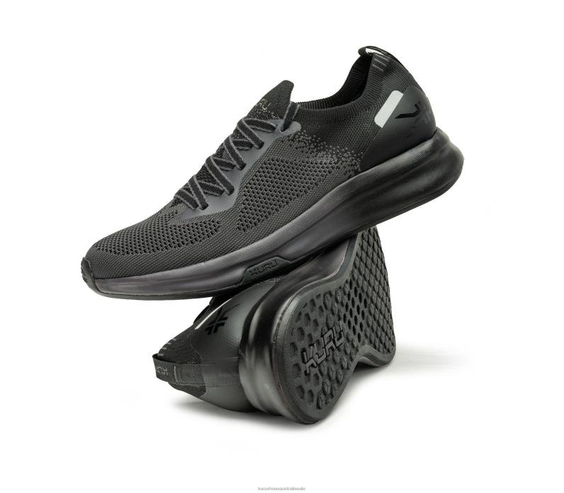 Jet Black/Smoke Gray Shoes Kuru 2204F13 FLUX Women