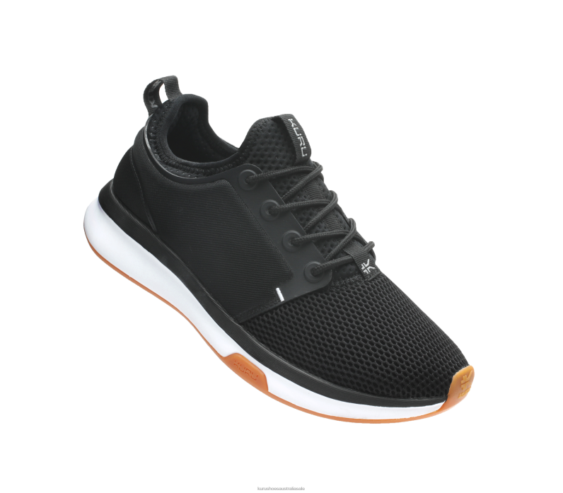 Jet Black/White/Gum Shoes Kuru 2204F3 ATOM Women