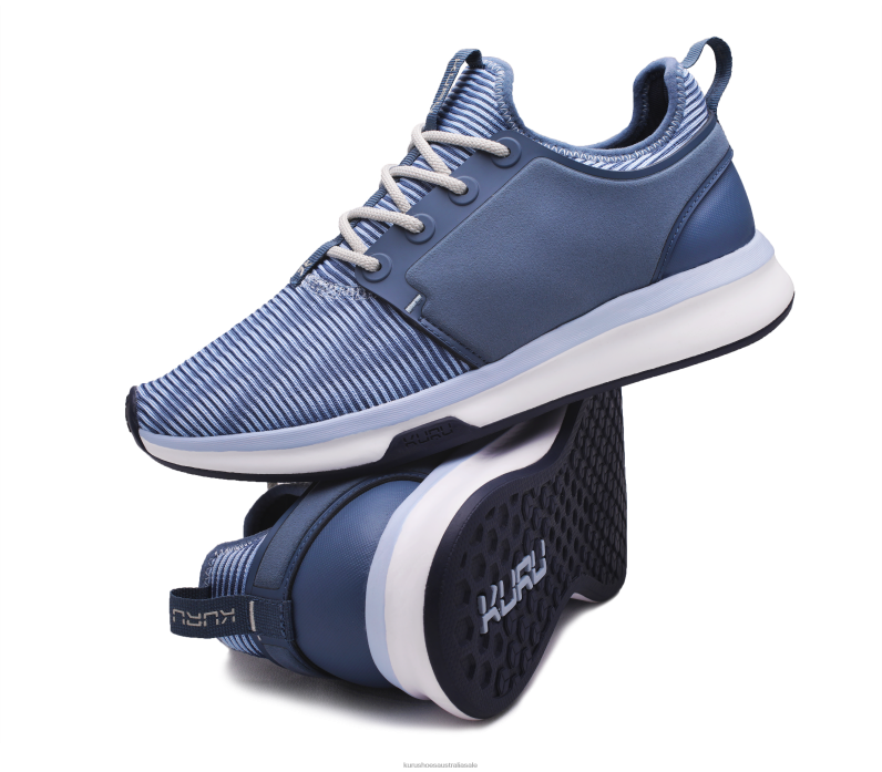 Mineral Blue/Bone Gray Shoes Kuru 2204F37 ATOM Women