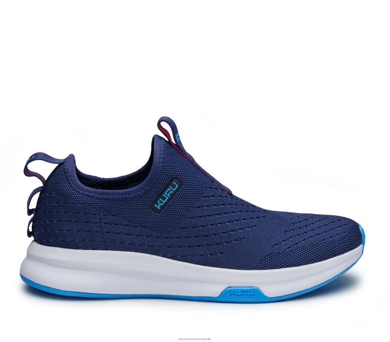 Navy/Sky Blue Shoes Kuru 2204F67 ATOM SLIP-ON Women