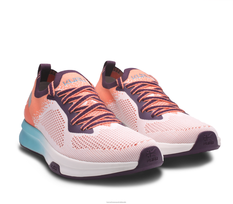 Orange Sherbet/Calypso Blue Shoes Kuru 2204F10 FLUX Women