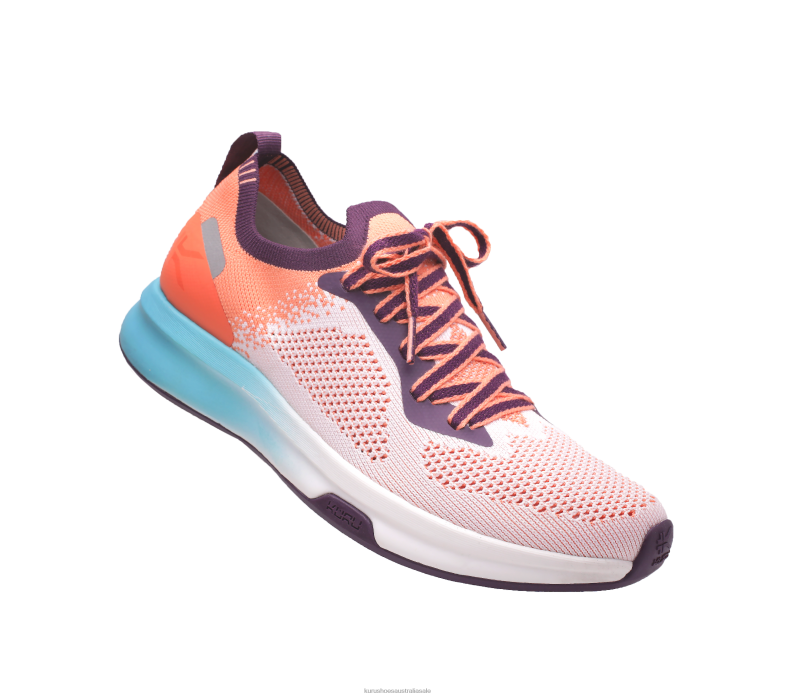 Orange Sherbet/Calypso Blue Shoes Kuru 2204F10 FLUX Women