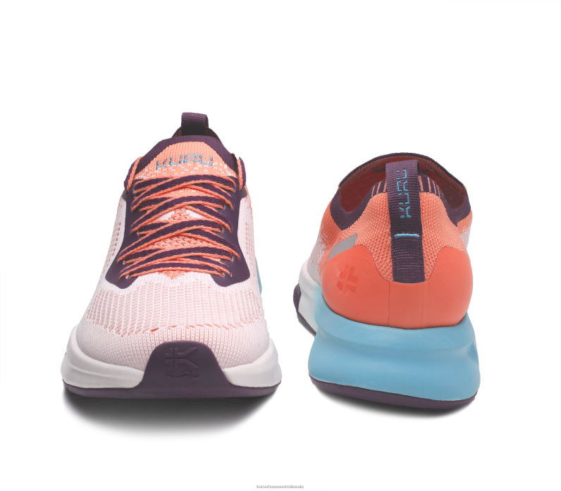 Orange Sherbet/Calypso Blue Shoes Kuru 2204F10 FLUX Women