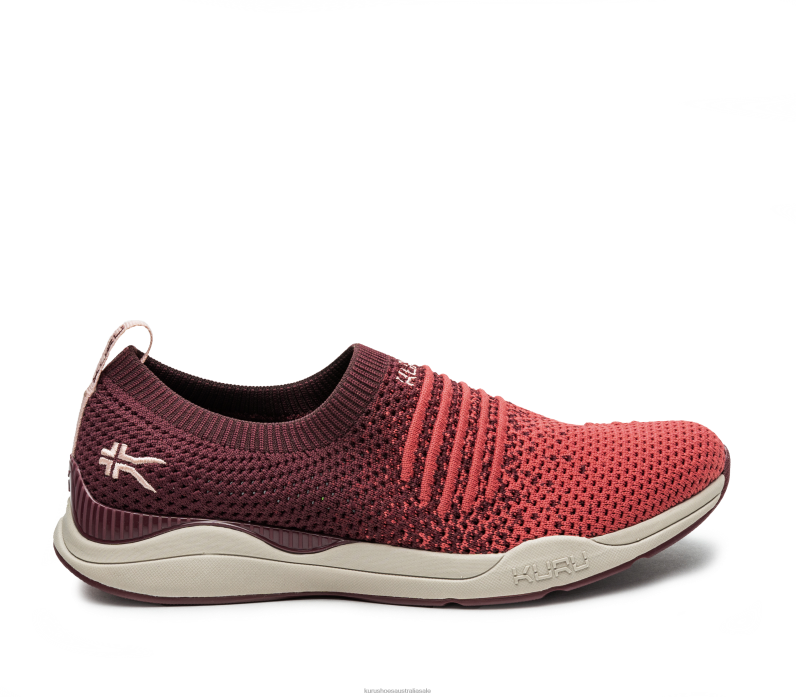 Plum/Rose Shoes Kuru 2204F98 STRIDE WIDE Women