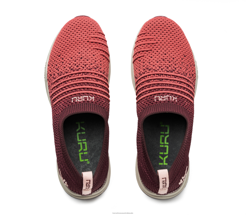 Plum/Rose Shoes Kuru 2204F98 STRIDE WIDE Women