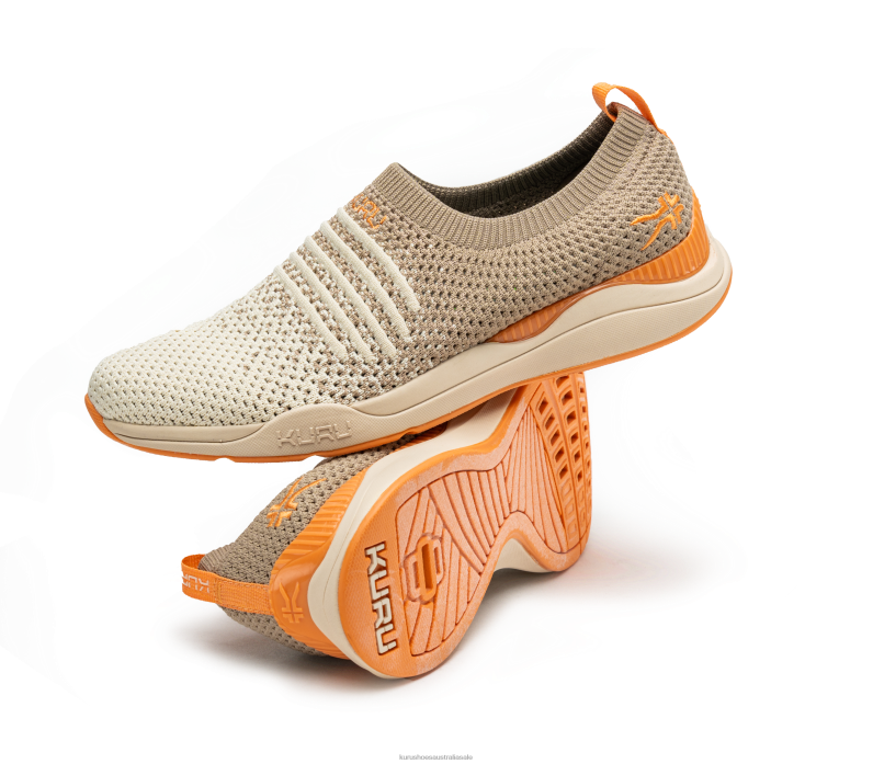 Sand/Apricot Shoes Kuru 2204F96 STRIDE WIDE Women