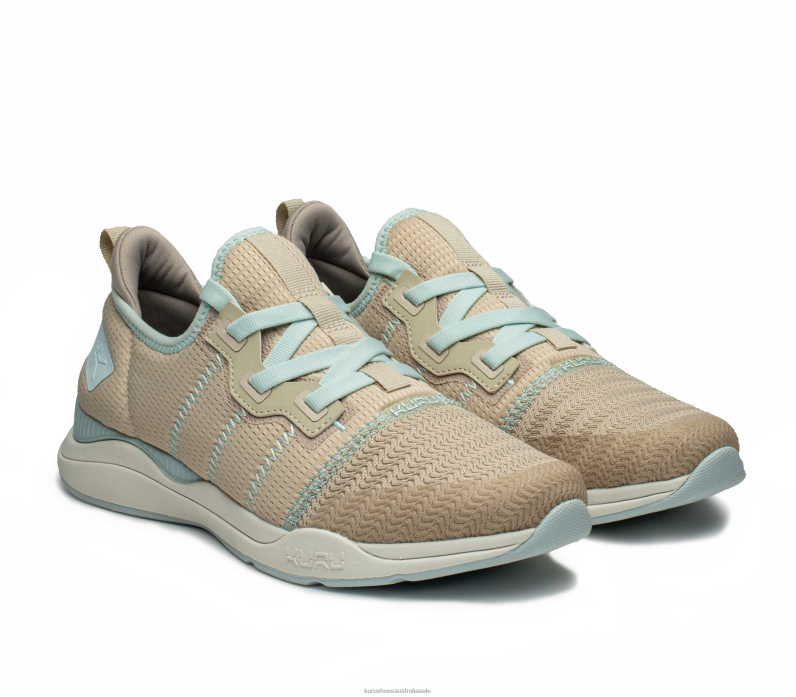 Sand/Mist Blue Shoes Kuru 2204F11 STRIDE MOVE Women