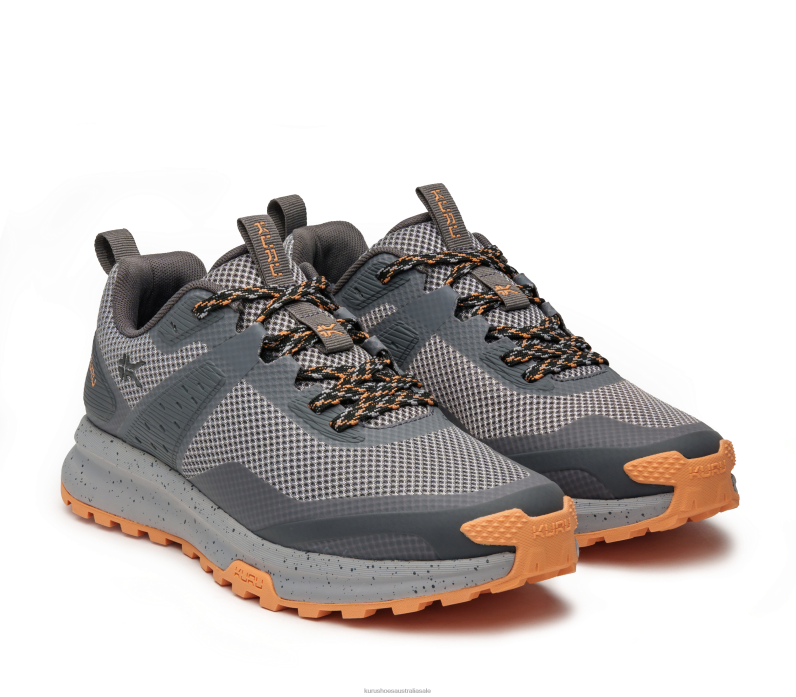Smoke Gray/Apricot Shoes Kuru 2204F20 ATOM TRAIL Women