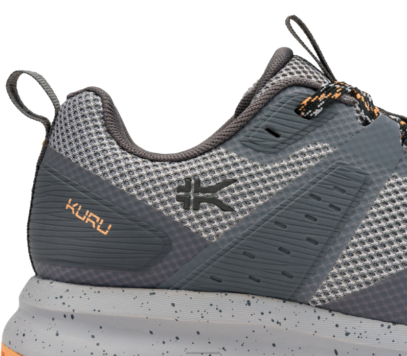 Smoke Gray/Apricot Shoes Kuru 2204F20 ATOM TRAIL Women