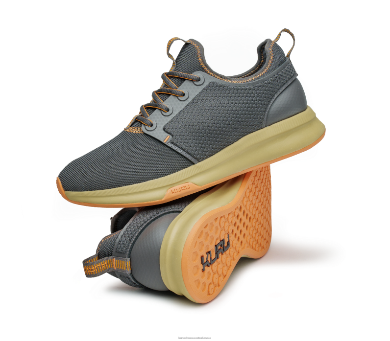 Smoke Gray/Pale Orange Shoes Kuru 2204F24 ATOM Women