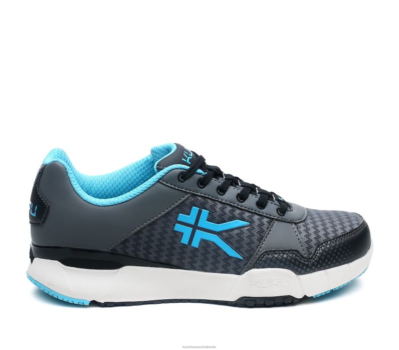 Urban Concrete/White/Topaz Blue Shoes Kuru 2204F42 QUANTUM WIDE Women