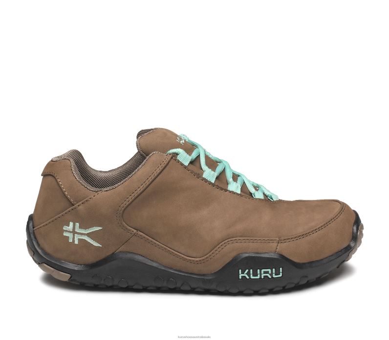 Warmstone/Jet Black/Mint Green Shoes Kuru 2204F45 CHICANE WIDE Women